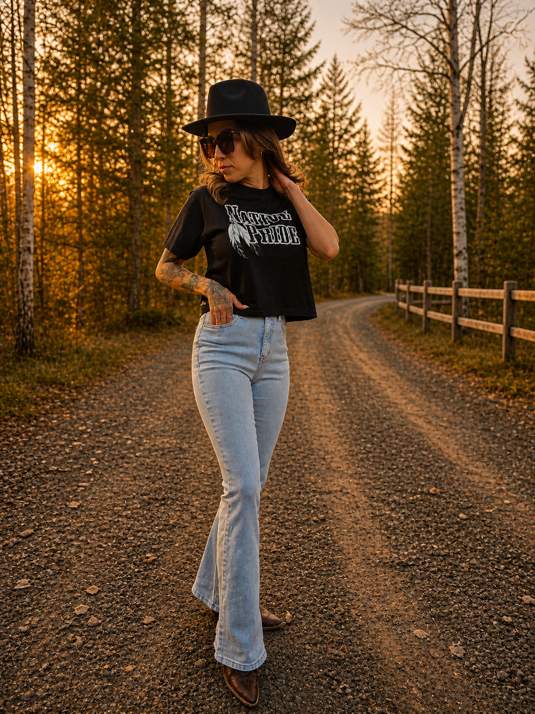 T shirt carré - NATIVE PRIDE