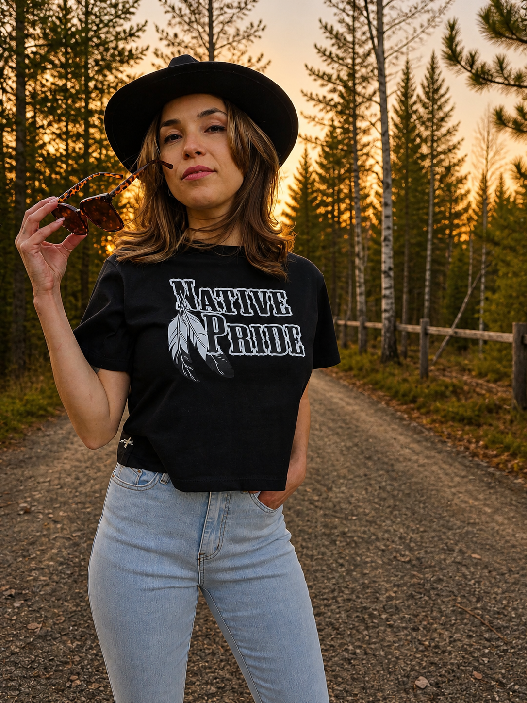 T shirt carré - NATIVE PRIDE