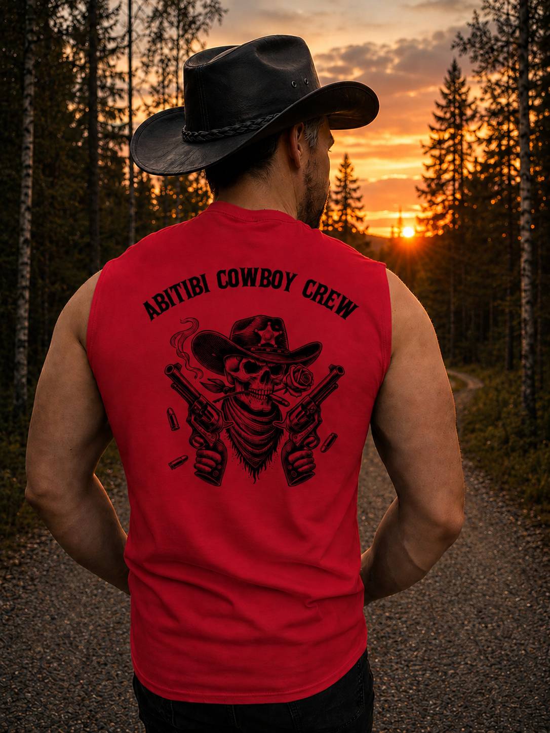 Camisole - ABITIBI COWBOY CREW RED🤠
