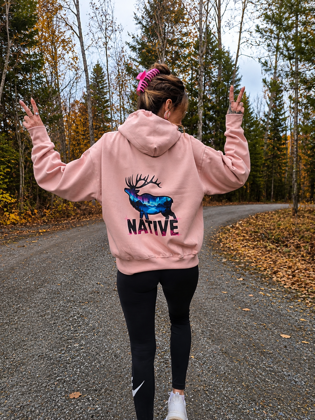 Hoodie OVER SIZE - NATIVE
