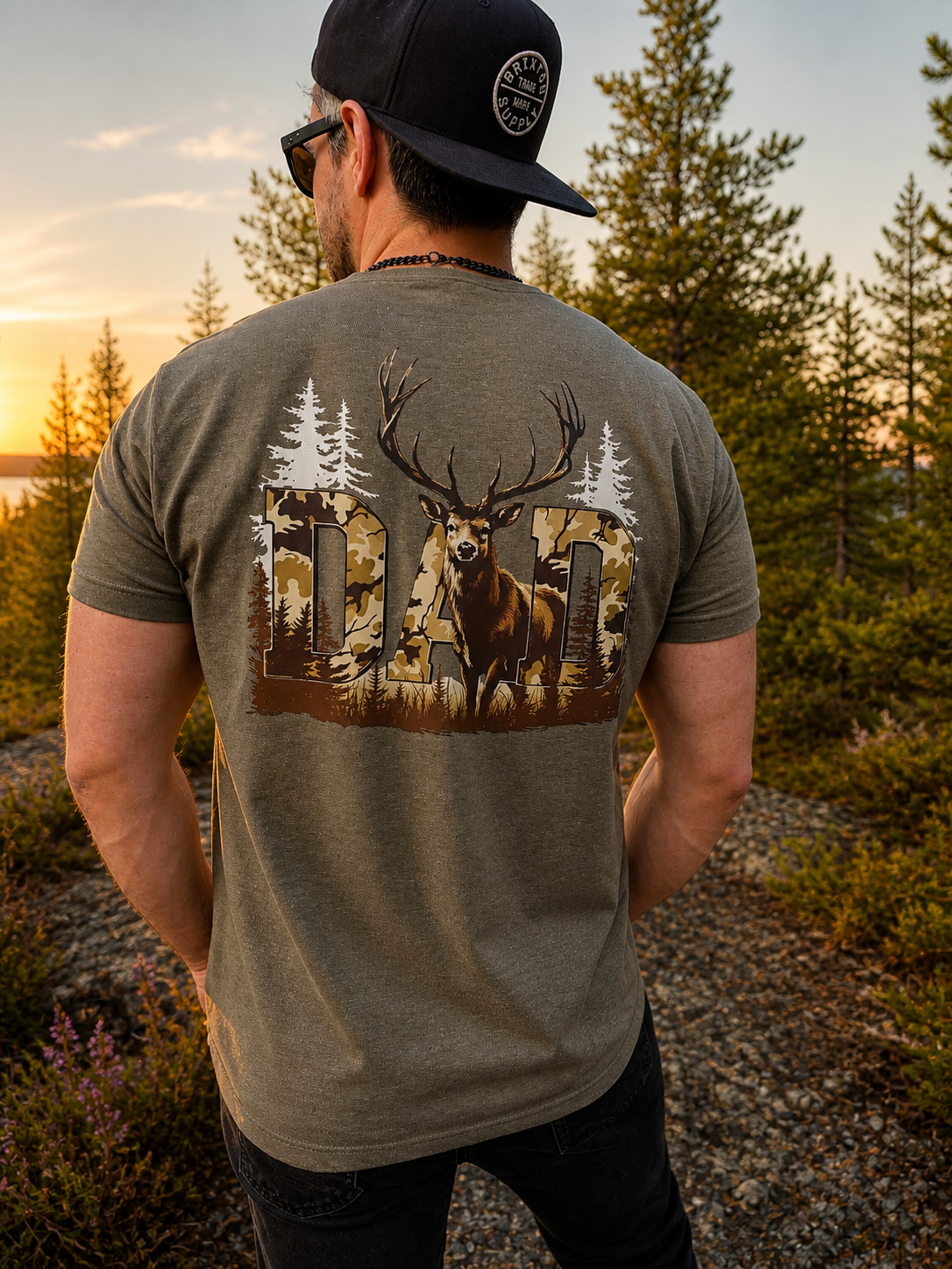 T-shirt - GREEN DEER