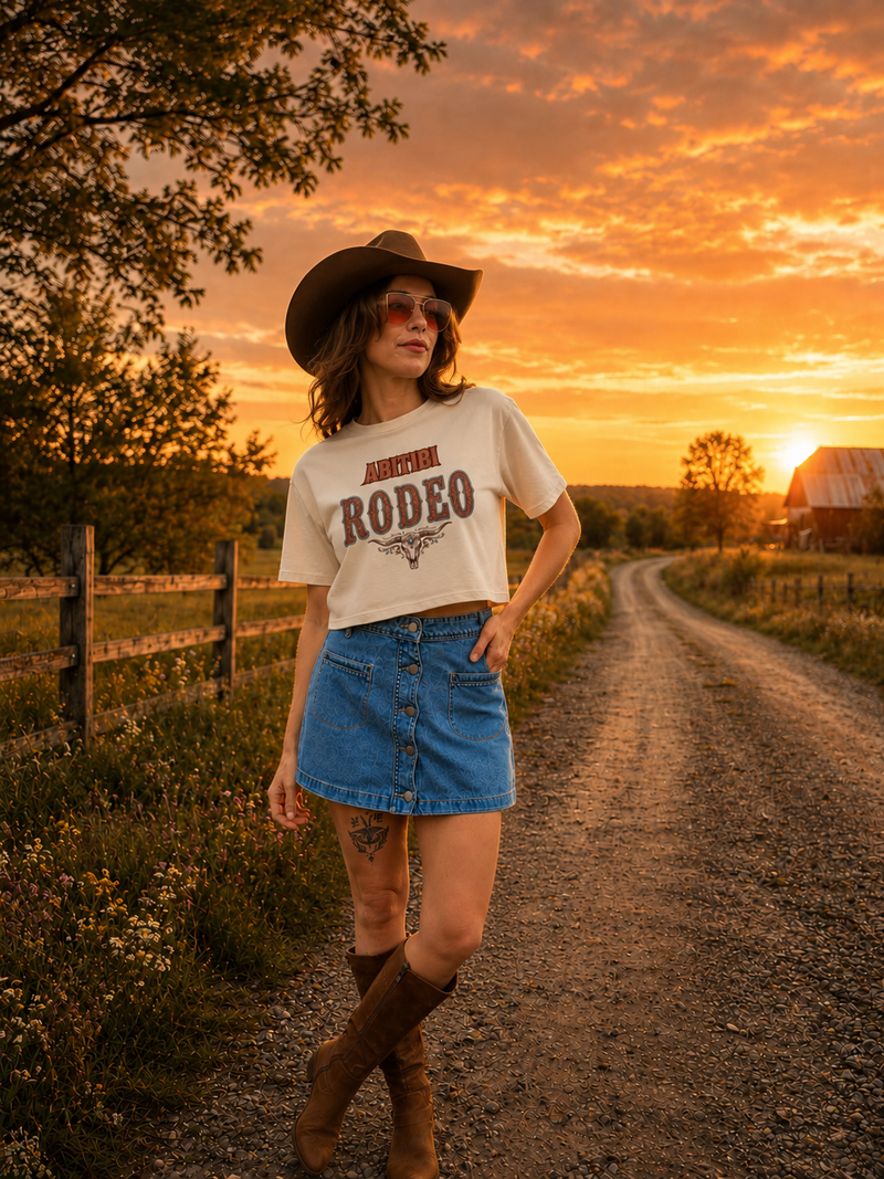 T shirt carré - ABITIBI RODEO