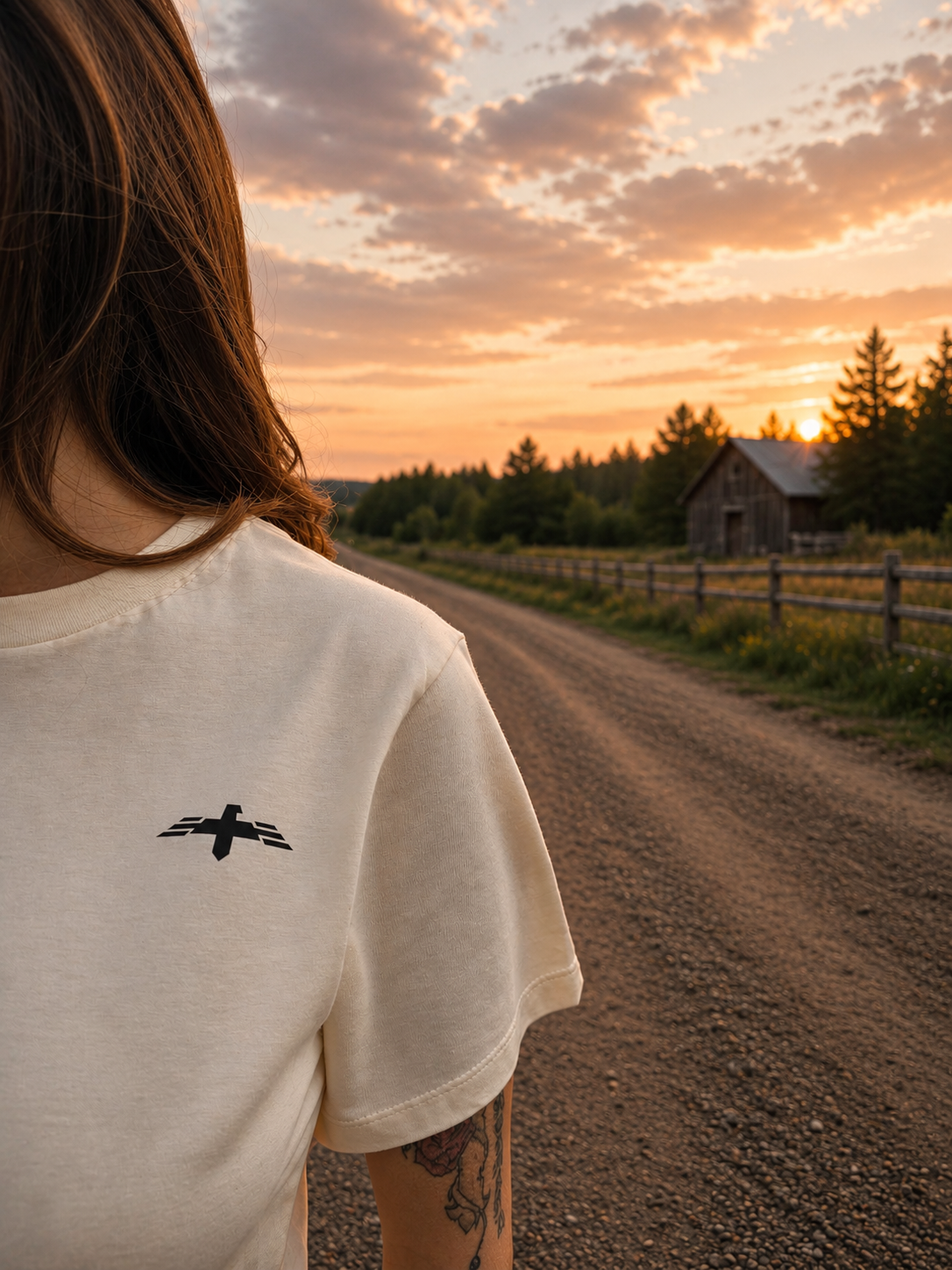 T shirt carré - COWGIRLS ROCK