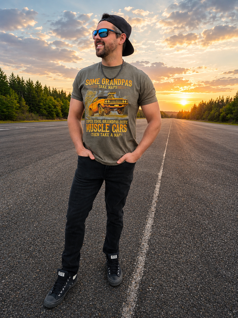 T-shirt - SOME GRANDPAS TAKE NAPS
