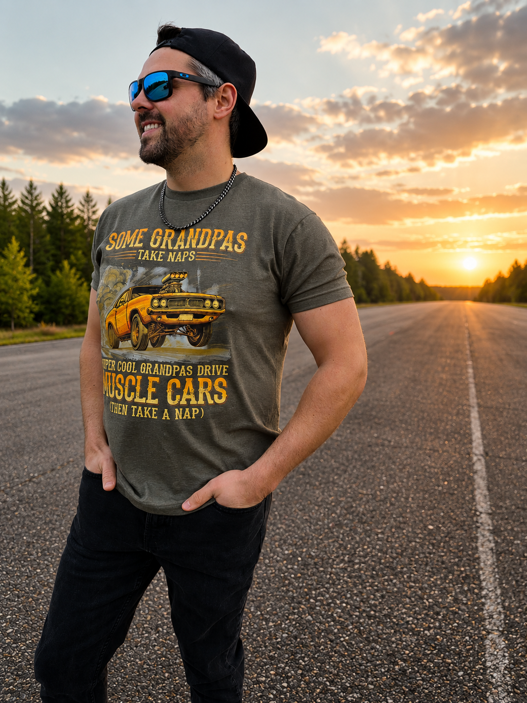 T-shirt - SOME GRANDPAS TAKE NAPS