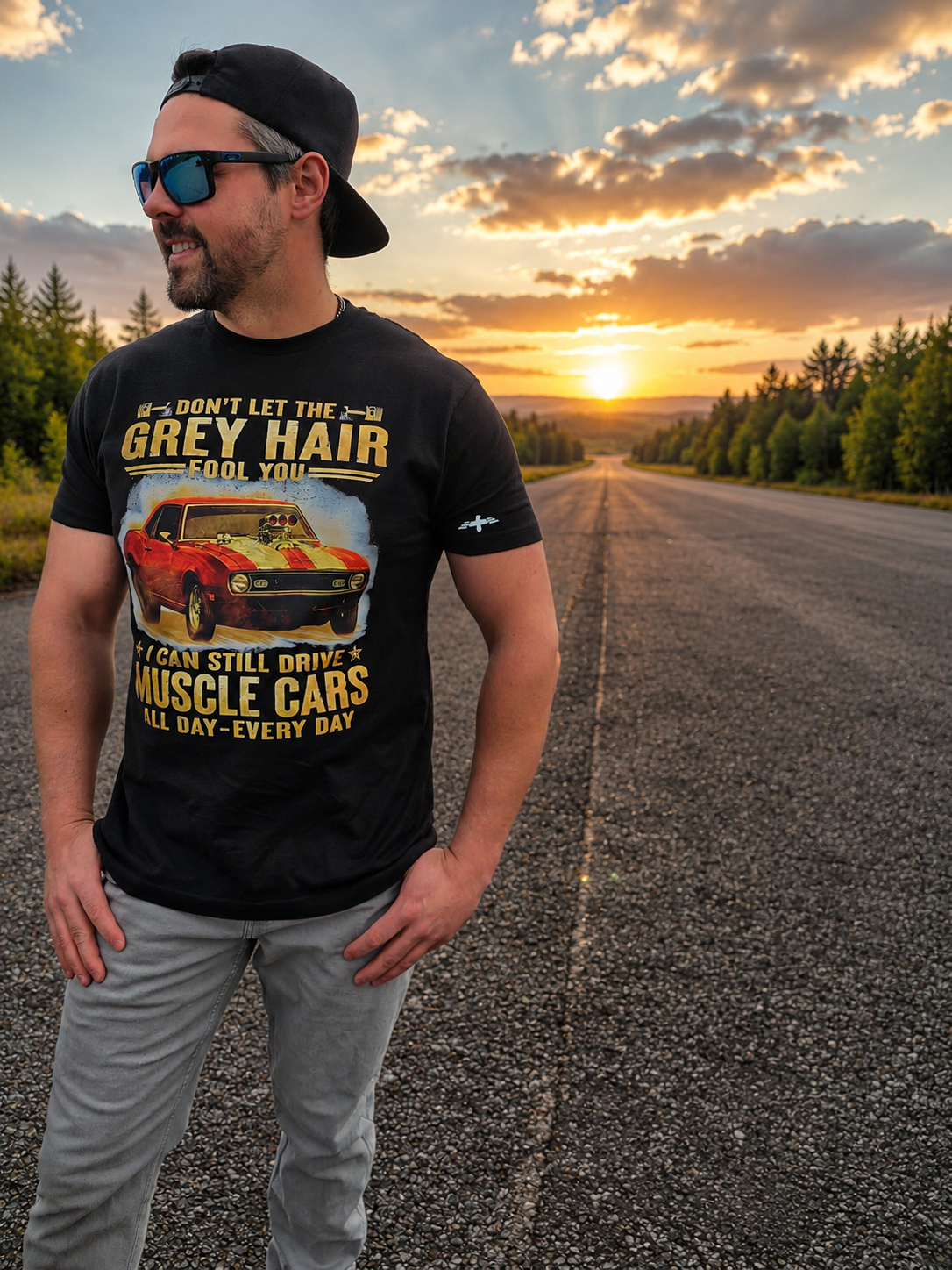 T-shirt - GREY HAIR
