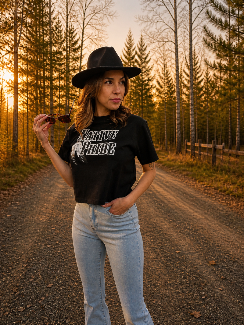 T shirt carré - NATIVE PRIDE