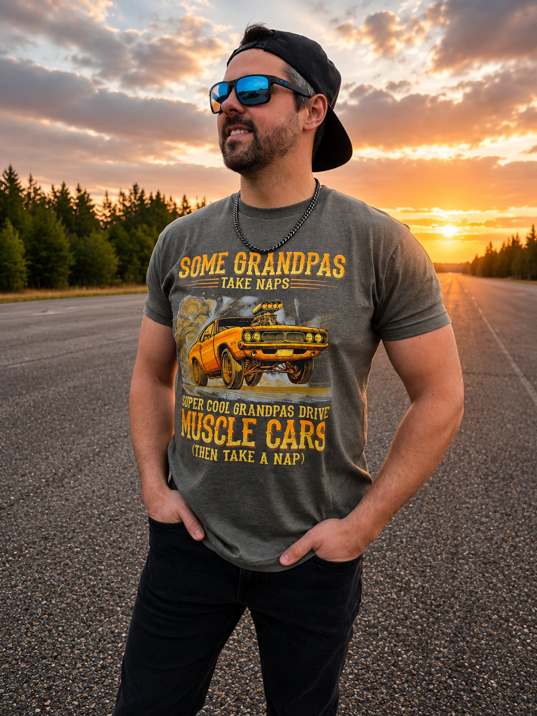 T-shirt - SOME GRANDPAS TAKE NAPS