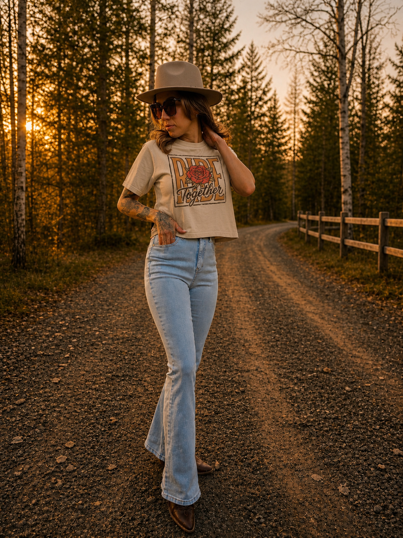 T shirt ample - RIDE TOGETHER