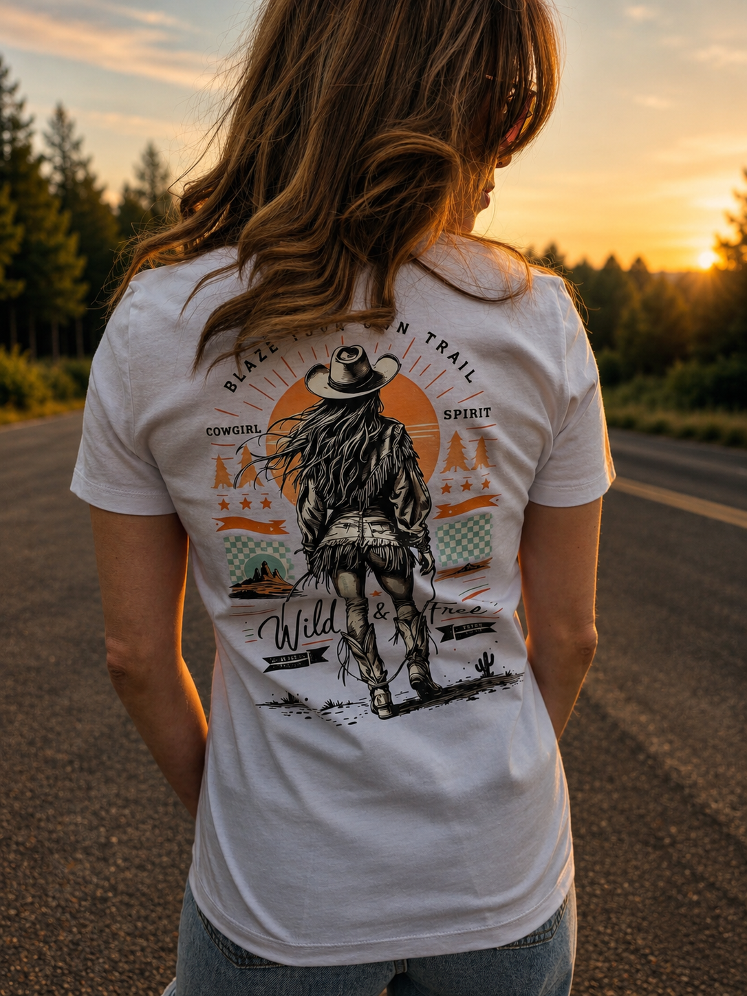 T-shirt - BLAZE YOUR OWN TRAIL